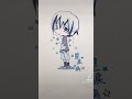 2色ペンで奇病描いてみた