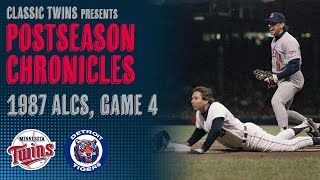 1987 ALCS, Game 4: Minnesota Twins at Detroit Tigers