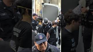 NYPD Make Multiple Arrests During May Day Demonstrations in Lower Manhattan #shorts