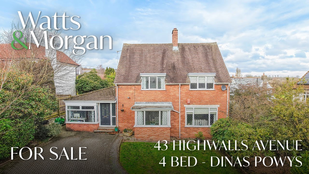 Walk-through property video tour of 43 Highwalls Avenue - Dinas Powys