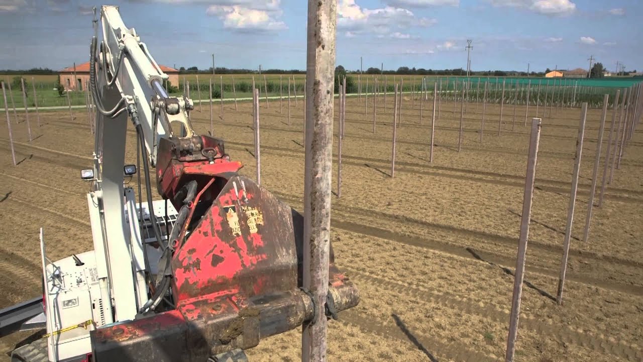 Prestressed Concrete Poles Installation