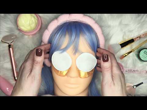 3 HR ASMR ⎪Sleep Recovery ~ Soothing Spa Facial with Rainstorm 💆🏼‍♀️☔️