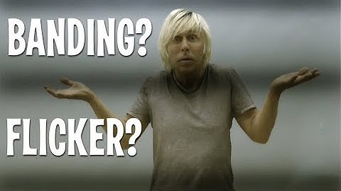 How to Stop Banding and Flicker in Photos and Video