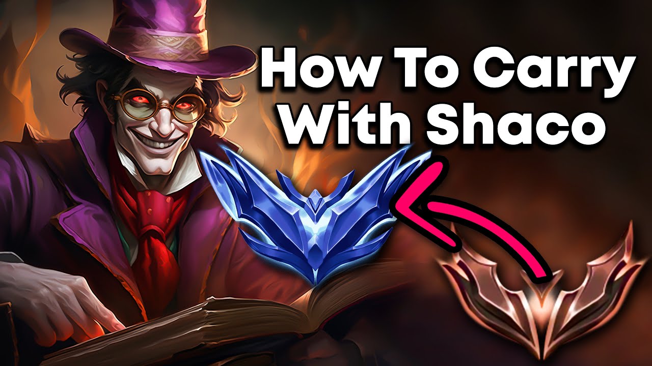 How to carry with Shaco Educational Guide & Climb to High Elo Season 15