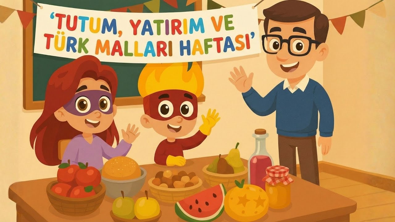 Tutum, Yatırım ve Türk Malları Haftası | Yerli Malı Haftası | Konu Anlatımı ve Şarkı
