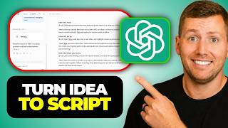 ChatGPT Astra 6 YouTube Scripts: Turn an Idea Into a Short Script News