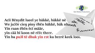 Download Lagu Wuɔ ye keek cɔɔl amɛ̈lciɛ̈ bäkkë MP3