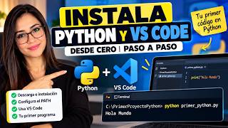 Cómo INSTALAR PYTHON en Visual Studio Code | Desde Cero 2026 🐍