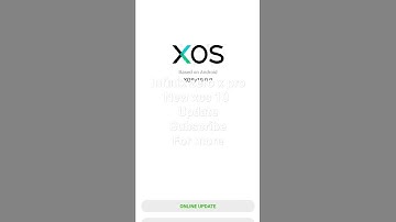 Infinix zero x pro new xos 10 update / current man /