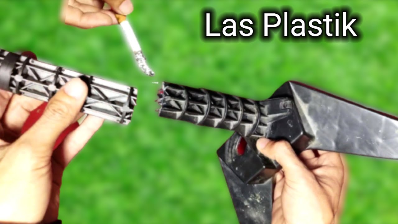 cara menyambung plastik patah