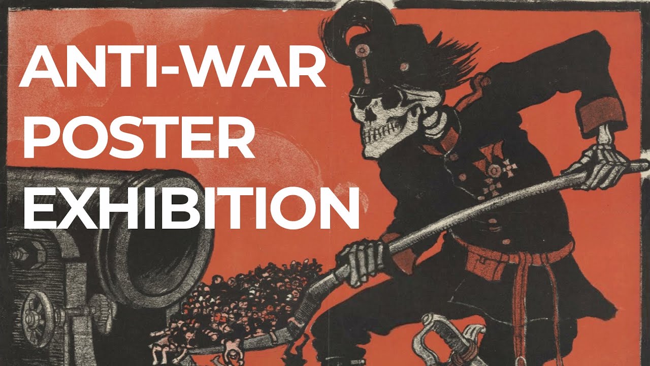 Anti War Poster Exhibition Announcement