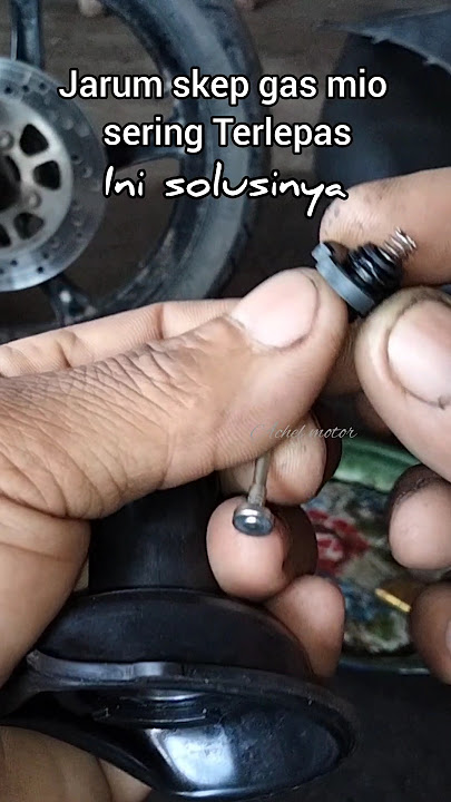 How to deal with the Mio gas needle often coming loose, part 1.