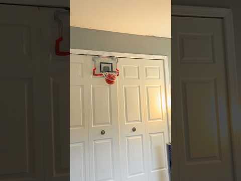 Xavier getting buckets in closet door basketball 🏀 #shorts #ballislife #kobe