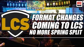 No More Spring Split in the LCS, Format Changes to LCS and Academy | ESPN ESPORTS