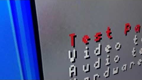 PC Engine Core Grafx  II Horizontal Video Interference