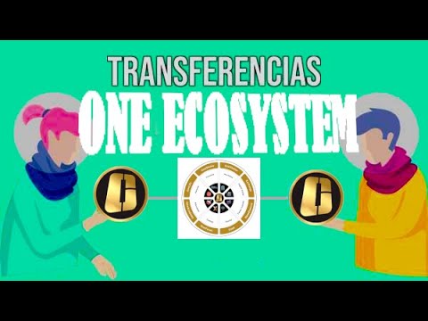 Como transferir monedas One Ecosystem  a otros usuarios en la red portal Onelife