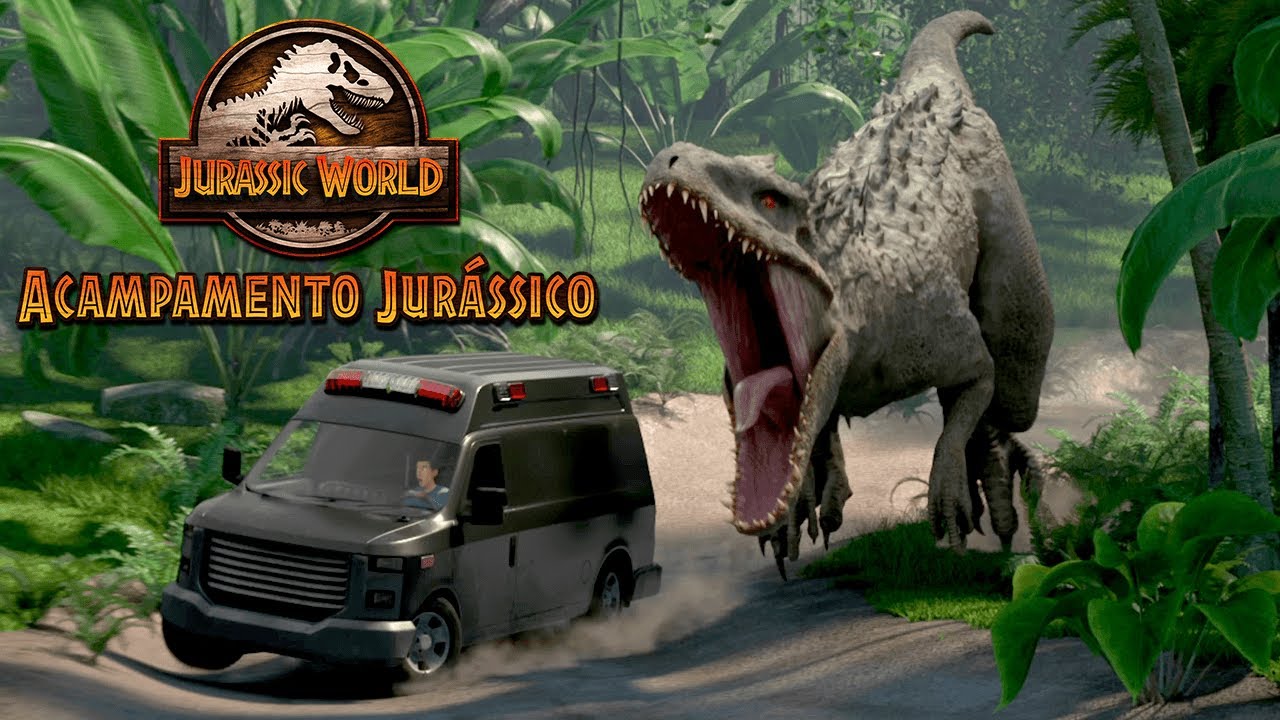 jurassic park acampamento jurassico