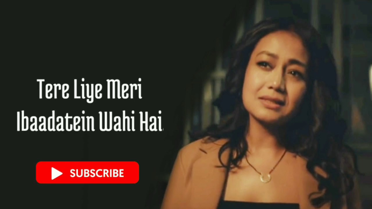 Jinke Liye ( LYRICS ) Neha Kakkar The Hits Lyrics YouTube
