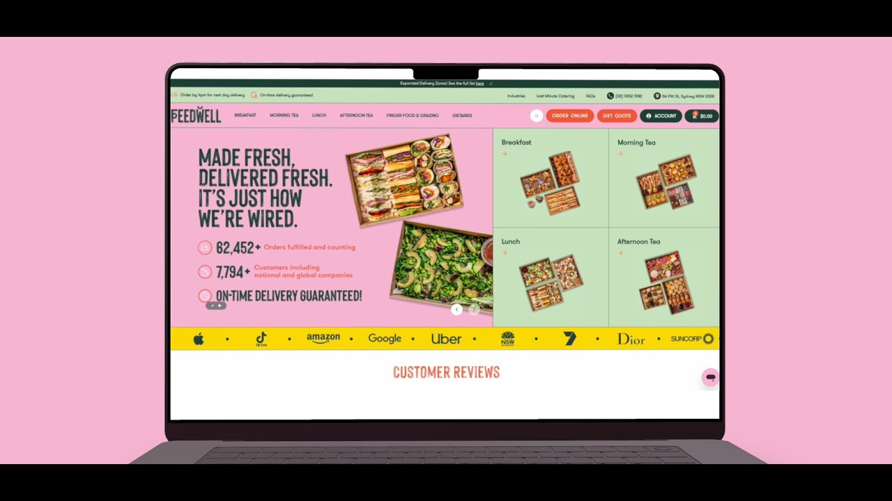 FEEDWELL Corporate Catering - Ordering Catering has Never Been THIS ...