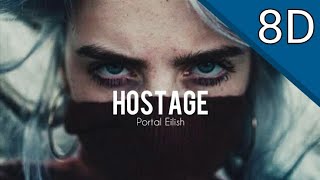 Billie Eilish - Hostage 8D