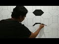 OPTICAL ILLUSION CREATIVE DESIGN | HOW TO DO 3D WALL PAINTING | 3D WALL TEXTURE DRSIGN | EFFECT 3D