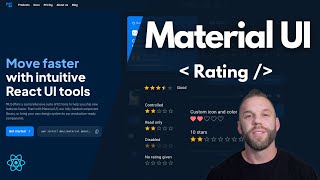 Rating - Learn Material UI Components in React