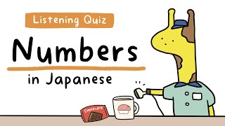 Numbers in Japanese - Listening Quiz!