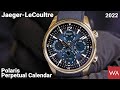 JAEGER-LECOULTRE Polaris Perpetual Calendar. Steel & Pink Gold. Interchangeable strap system.