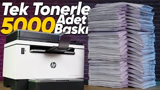 Tek Tonerle 5000 Sayfa Basıyor Hp Laserjet Tank Yazıcı İnceleme
