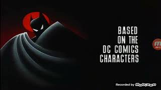 Batman The Animated Series End Credits (1992)