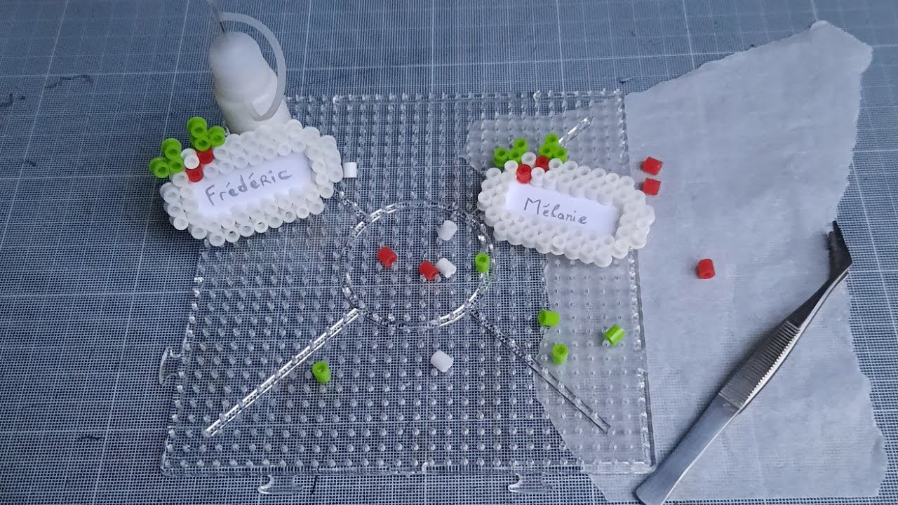 Tuto Marque Place Noël facile