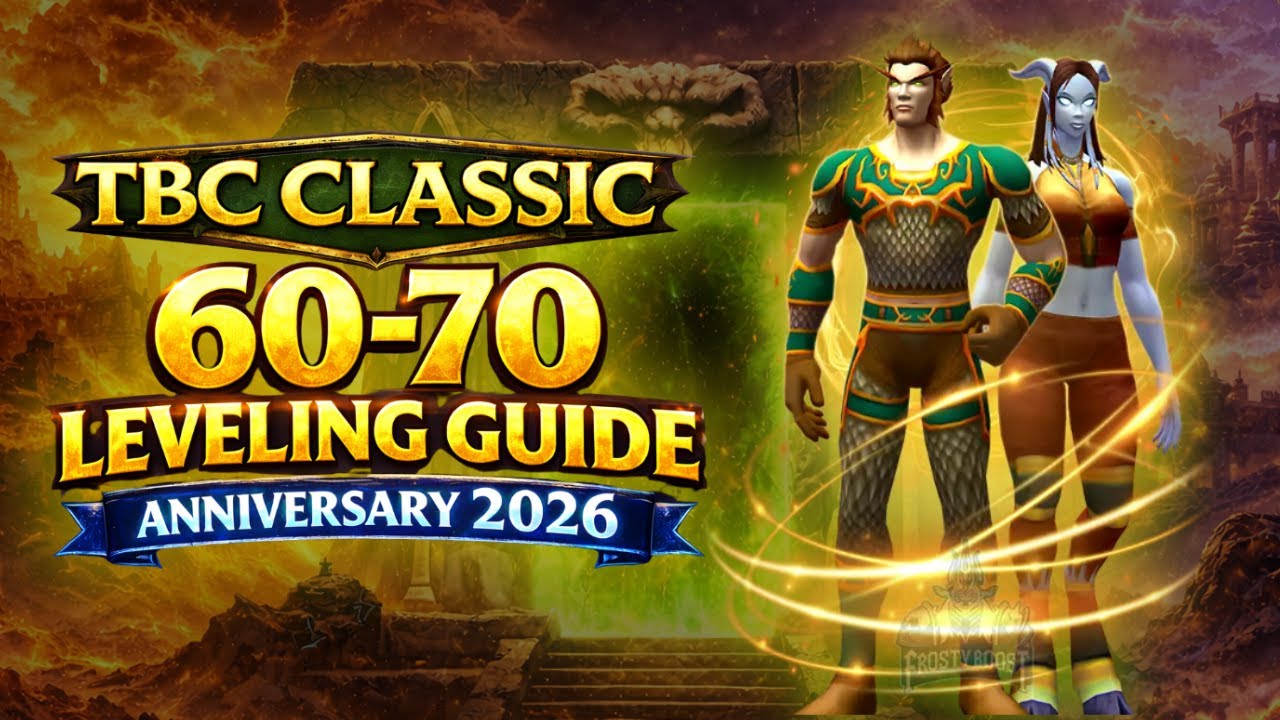 Руководство по прокачке до 60-70 уровней в TBC Classic — празднование годовщины Burning Crusade 2...