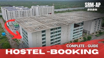 Hostel Booking process SRM-AP | step by step #srmap #hostellife