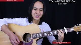 You Are The Reason Guitar Cover Acoustic - Calum Scott 🎸 |Tabs   Chords|