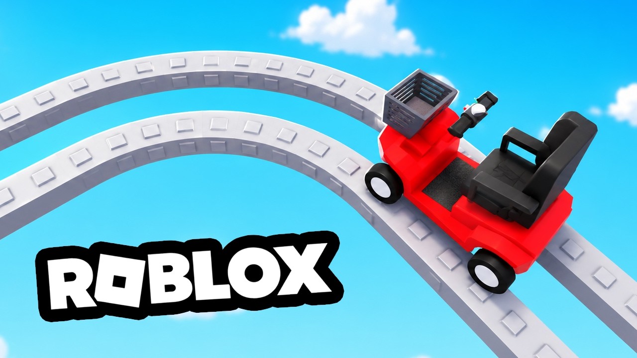 Driving a MOBILITY SCOOTER in Roblox!