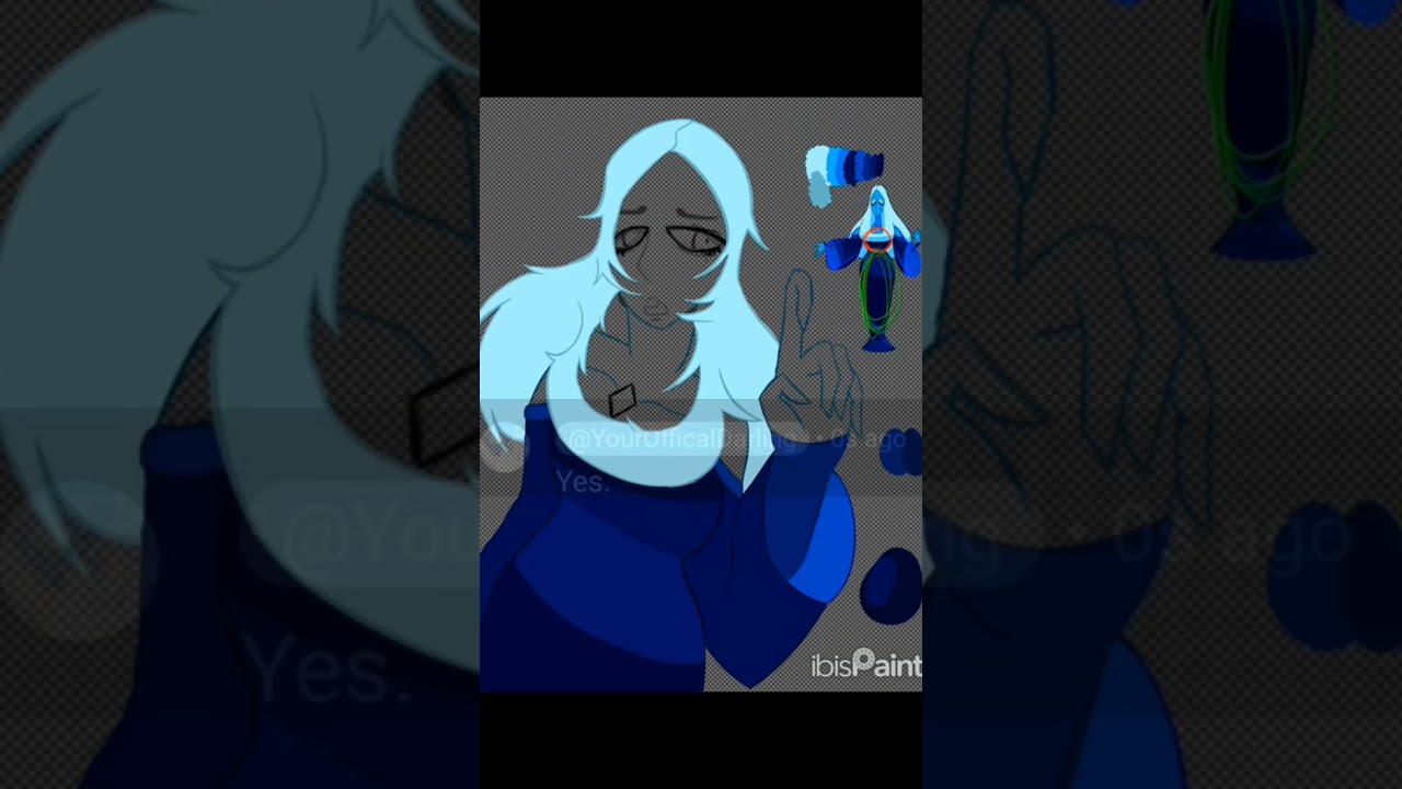 \\ I Drew Blue Diamond From SU! Should I Draw The Rest Of The Diamonds?? //