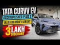 Tata curvv ev accomplished plus s 2026 ,upto 3lakh rupees discount,52kwh battery back ,#viral #like