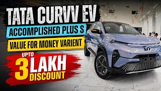 Tata curvv ev accomplished plus s 2026 ,upto 3lakh rupees discount,52kwh battery back ,#viral #like