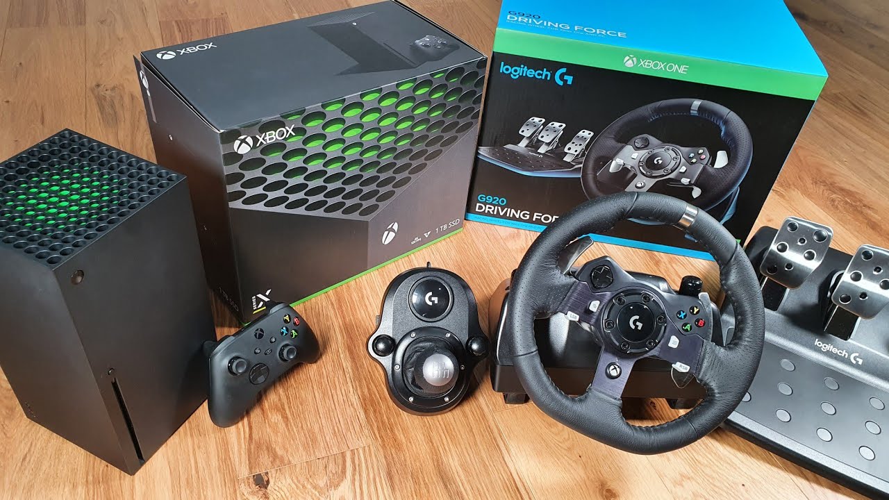 Logitech G920 with Xbox Series X - YouTube