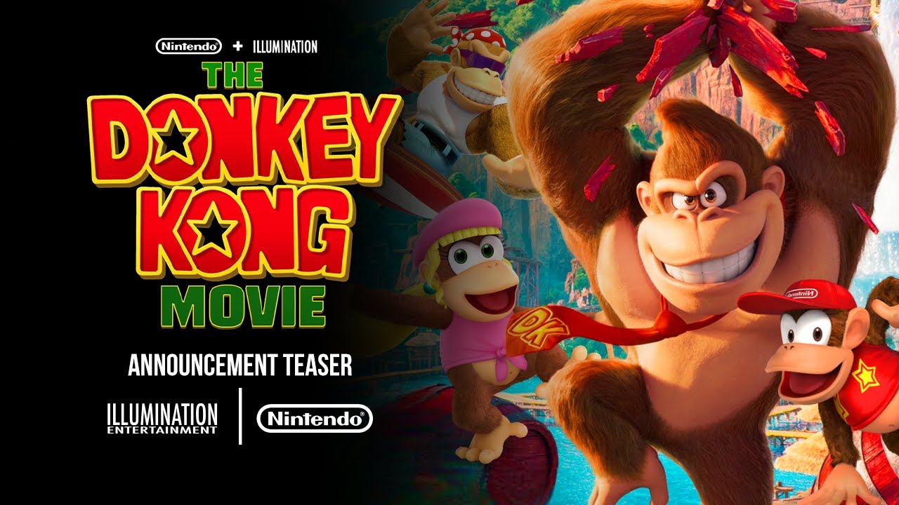 The Donkey Kong Movie (2024) Illumination & Nintendo Announcement