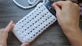Easy Crochet Phone Bag 💖 Crochet Gift Ideas 💖