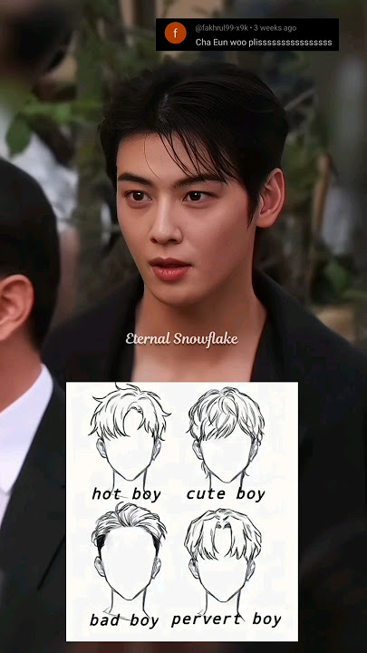 Cha Eun Woo different hairstyle✨️ #chaeunwoo #astro #fyp #trending #kpop #viralshort