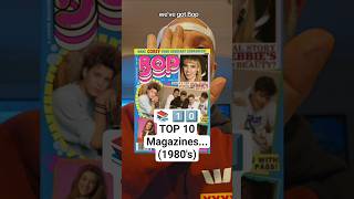 📚 1️⃣0️⃣ TOP 10 Magazines...(1980's) #top10 #80s