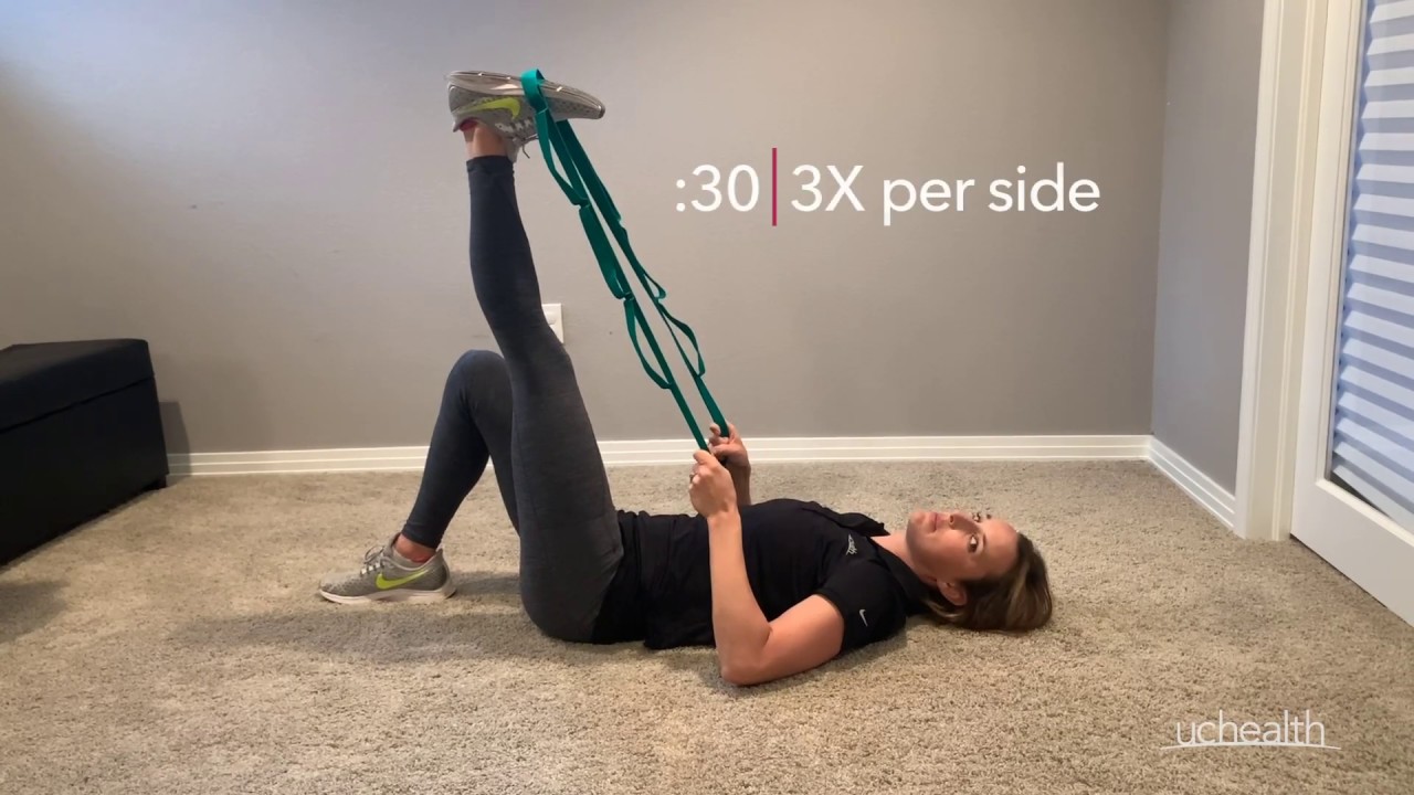 At-Home Exercise Videos - 10 lower-body stretches | UCHealth