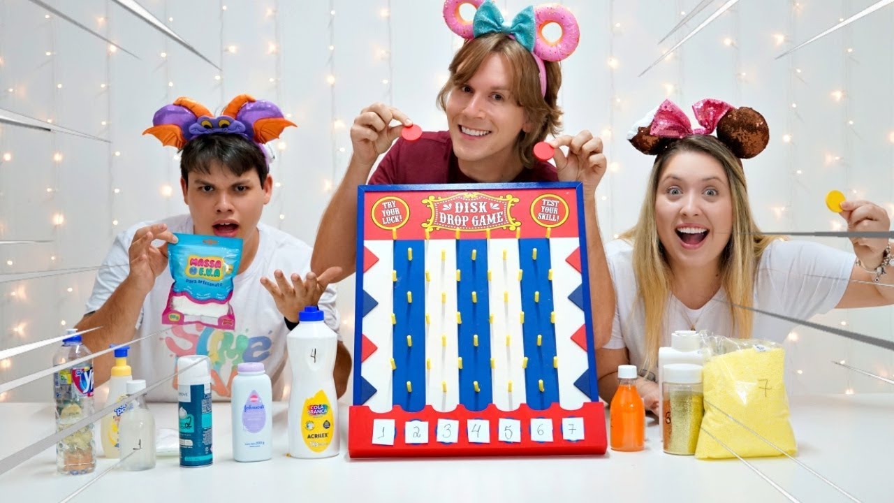 NÃO ERRE O BURACO SLIME CHALLENGE Ft. TIO LUCAS - BATALHA DE SLIME