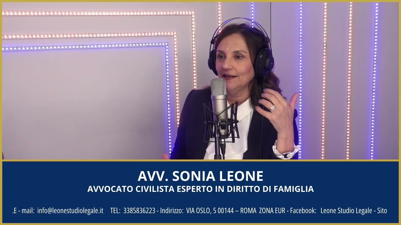 🟡 𝐀𝐕𝐕. 𝐒𝐎𝐍𝐈𝐀 𝐋𝐄𝐎𝐍𝐄 - 𝐀𝐕𝐕𝐎𝐂𝐀𝐓𝐎 𝐂𝐈𝐕𝐈𝐋𝐈𝐒𝐓𝐀 𝐄𝐒𝐏𝐄𝐑𝐓𝐎 𝐈𝐍 𝐃𝐈𝐑𝐈𝐓𝐓𝐎 𝐃𝐈 𝐅𝐀𝐌𝐈𝐆𝐋𝐈𝐀