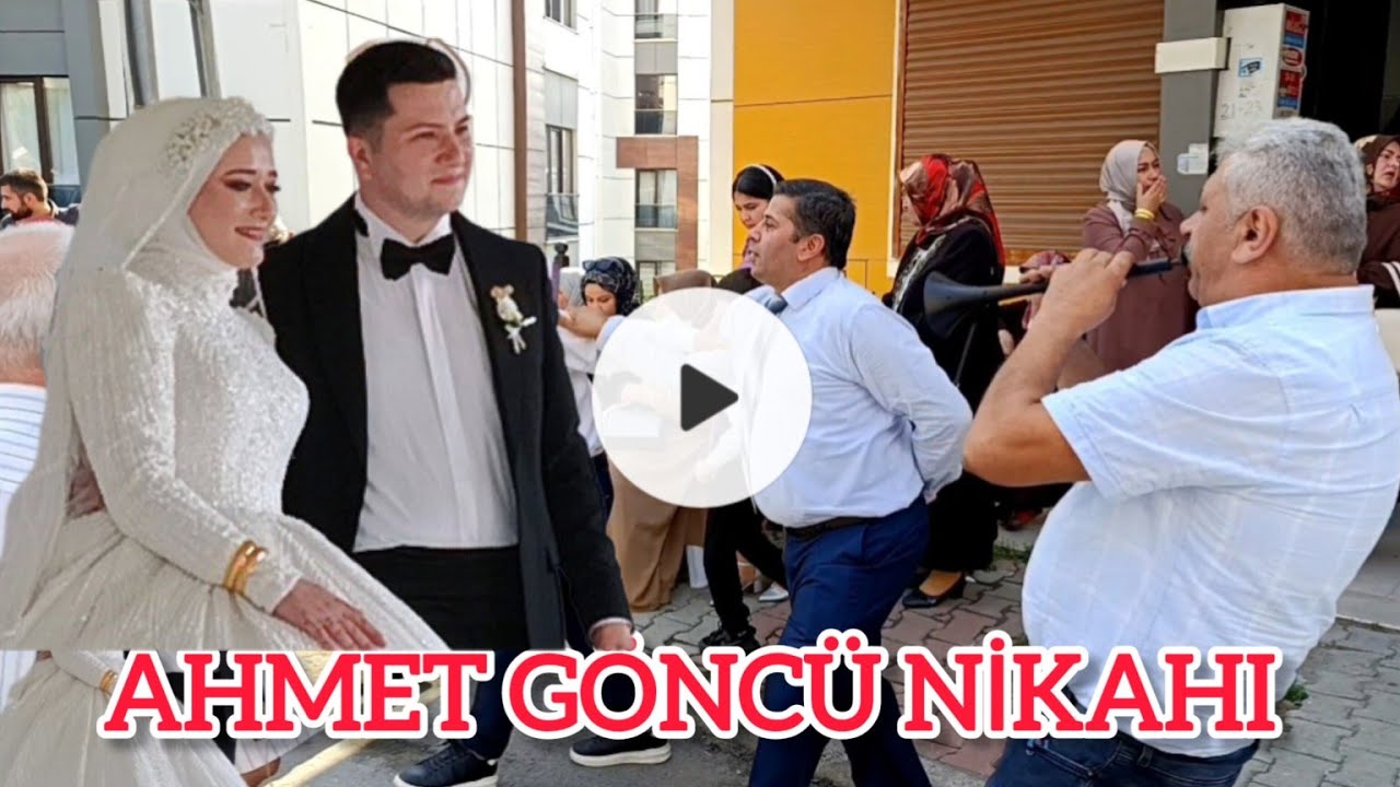 AHMET GÖNCÜ NİKAH MERASİMİ VE EVİN ÖNÜ.KIZ EVİ ÖNÜ. NİKAH SARAYI. 29 EYLÜL 2024
