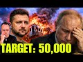 BREAKING: Russia Targets TRAIN—Zelenskyy Says "50k/Month" BREAKS Putin