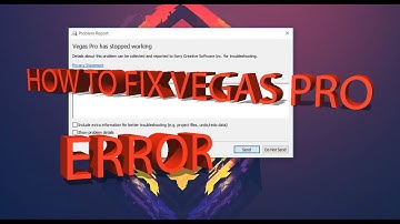 How to fix "VEGAS PRO HAS STOPPED WORKING" (Sony vegas 13)