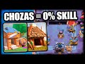 Siendo chocero por un día🤢 en clash royale - BENIJU